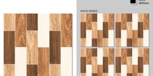 Wooden Pattern Digital Parking Tile