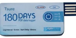 Tsure 180-Day USB Single-Use Temperature Data Logger