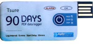 Tsure 90 Days Single-Use Temperature Logger