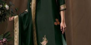 Premium Viscose Woven Silk Meena Jacquard Salwar Suit