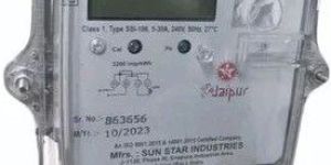 Sunstar 1 Phase 5-30A Energy Meter