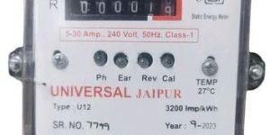 Universal Jaipur Single Phase Energy Meter