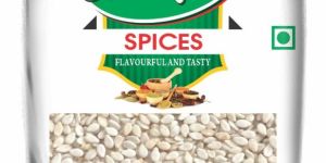 White Sesame Seeds Pouch