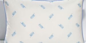 White Microfiber Pillow 16X24 Inch