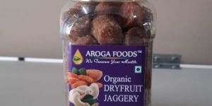 Aroga Foods Organic Dry Fruit Jaggery Cubes