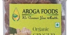 Aroga Foods Organic Ginger Jaggery Cubes