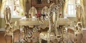 Wooden Luxury Dining Table Set