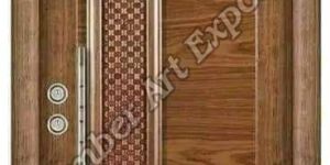 Teak Wood Panel Door
