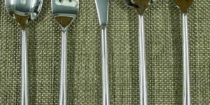 Stainless Steel Plain 5 Piece Cutlery Set