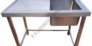 Commercial Stainless Steel Hygiene Zone Sink Station