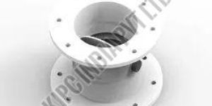 PP Damper Flanged End Valve