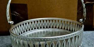 Silver Plated Fruit Basket