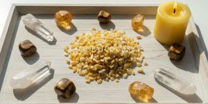 Natural Yellow Aventurine Polished Chips