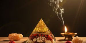 shree yantra gomti chakra orgonite pyramid