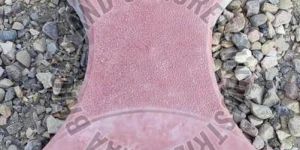 60mm Red Damru Concrete Paver Blocks