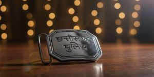 chhattisgarh police belt buckle