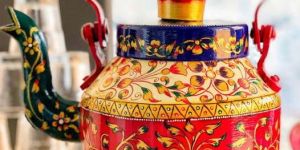 Traditional Hand Painted Tea Kettle