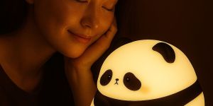 Silicone Little Panda Night Lamp