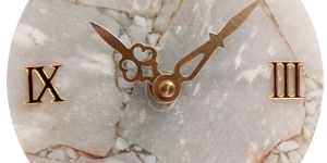 Stone Marble Wall Clock