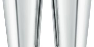 Stainless Steel Ice Plain Glass