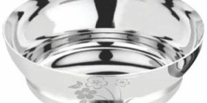Stainless Steel Lazer Printed Maharaja Bowl