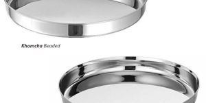 Stainless Steel Rounc Khomcha Plate