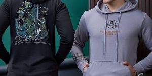 Mens Cotton Soul Surf Graphic Hoodie