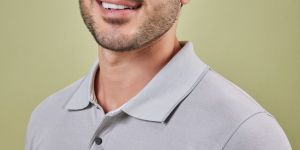 Mens Grey Cotton Classic Polo T-Shirt