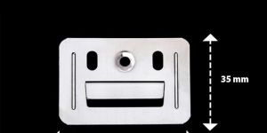 pack of 500pcs pvc panel clip