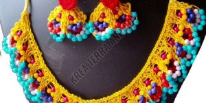 Traditional Crochet Necklace Set