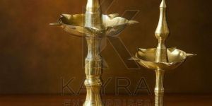 Pooja Kerala Fancy Samai Brass Diya