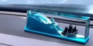 Glass Sea Ship Car Dashboard Decorative