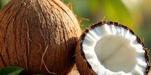 Fresh Semi Husked Coconut