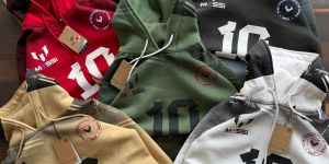 Multicolor Lionel Messi Cotton Printed Hoodie