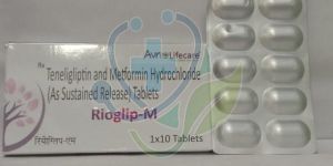 Rioglip M Teneligliptin Metformin Hydrochloride Tablet