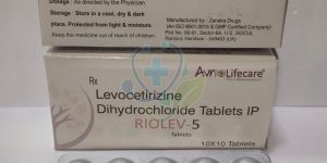 Riolev 5mg Levocetirizine Dihydrochloride Tablet