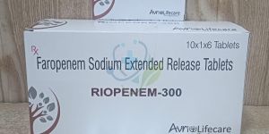 Riopenem 300mg Faropenem Sodium Extend Release Tablet