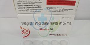 Riosita 50mg Sitagliptin Phosphate Tablet