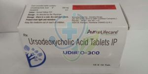 Udirio 300mg Ursodeoxycholic Acid Tablet