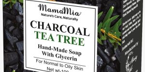 Charcoal & Tea Tree Handmade Soap with Glycerin