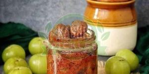 Spicy Gooseberry Pickle