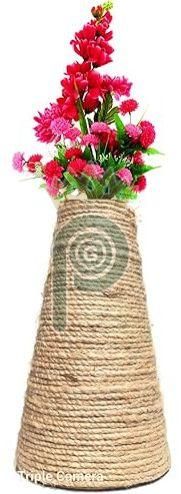 Handicraft Jute Flower Vase