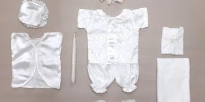 Baby Boy Baptism Set