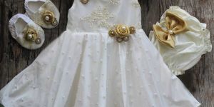 Baby Girl Baptism Set