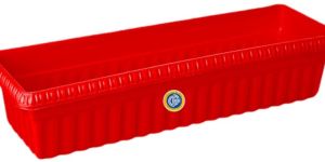 Rectangle Plastic Planter