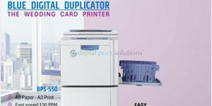 BPS550 BLUE Digital Duplicator