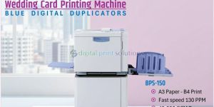 Wedding Card Printing Machine - Blue BPS150 Digital Duplicator