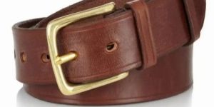 Classic Brown Genuine Leather Belt