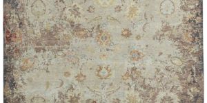Saaj Traditional Abstract Hand Knotted Multi Color Carpet