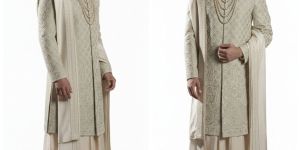 Mens Traditional Wedding Sherwani